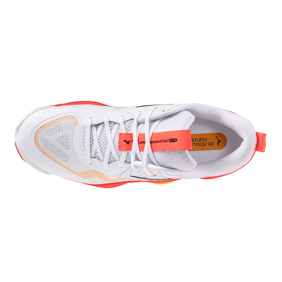 Mizuno WAVE MOMENTUM ELITE White/Fiery Coral 2/Citrus